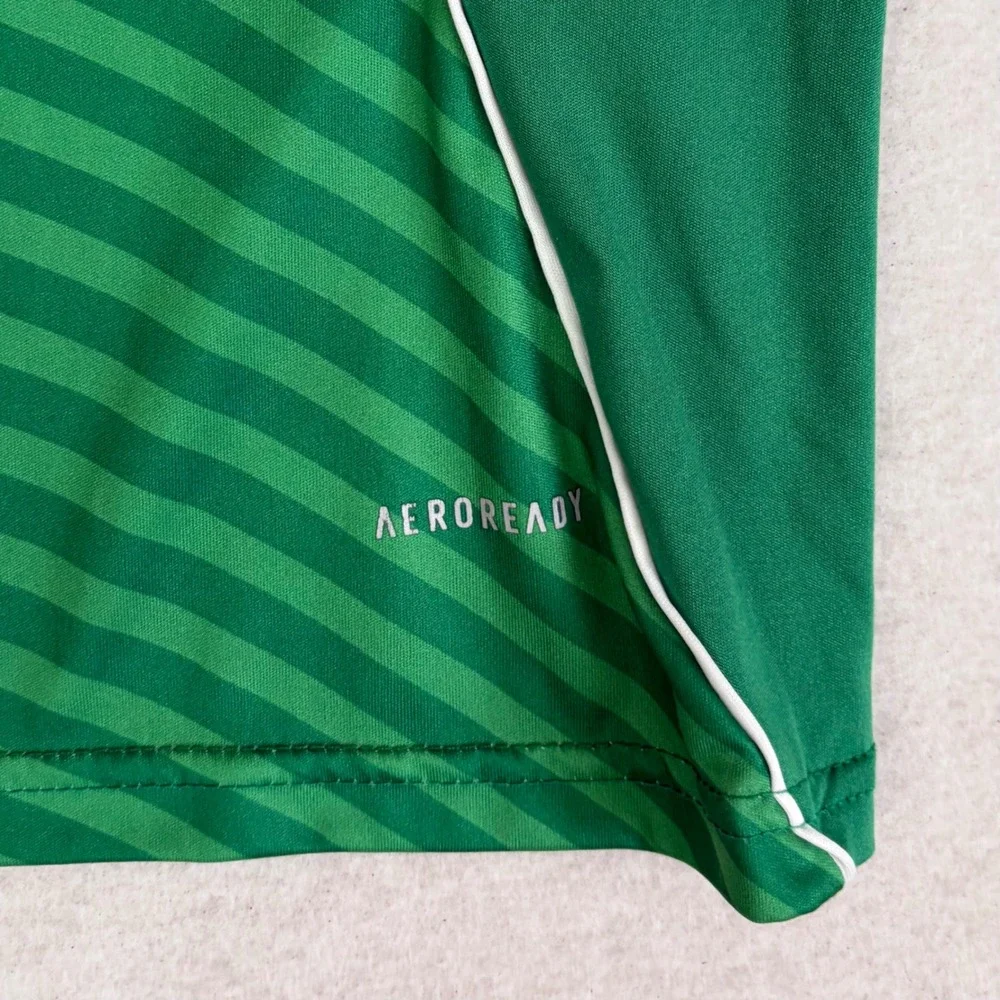 Adidas Newcastle United 2025/26 Away Jersey Men Small Sela Green Stripe 12